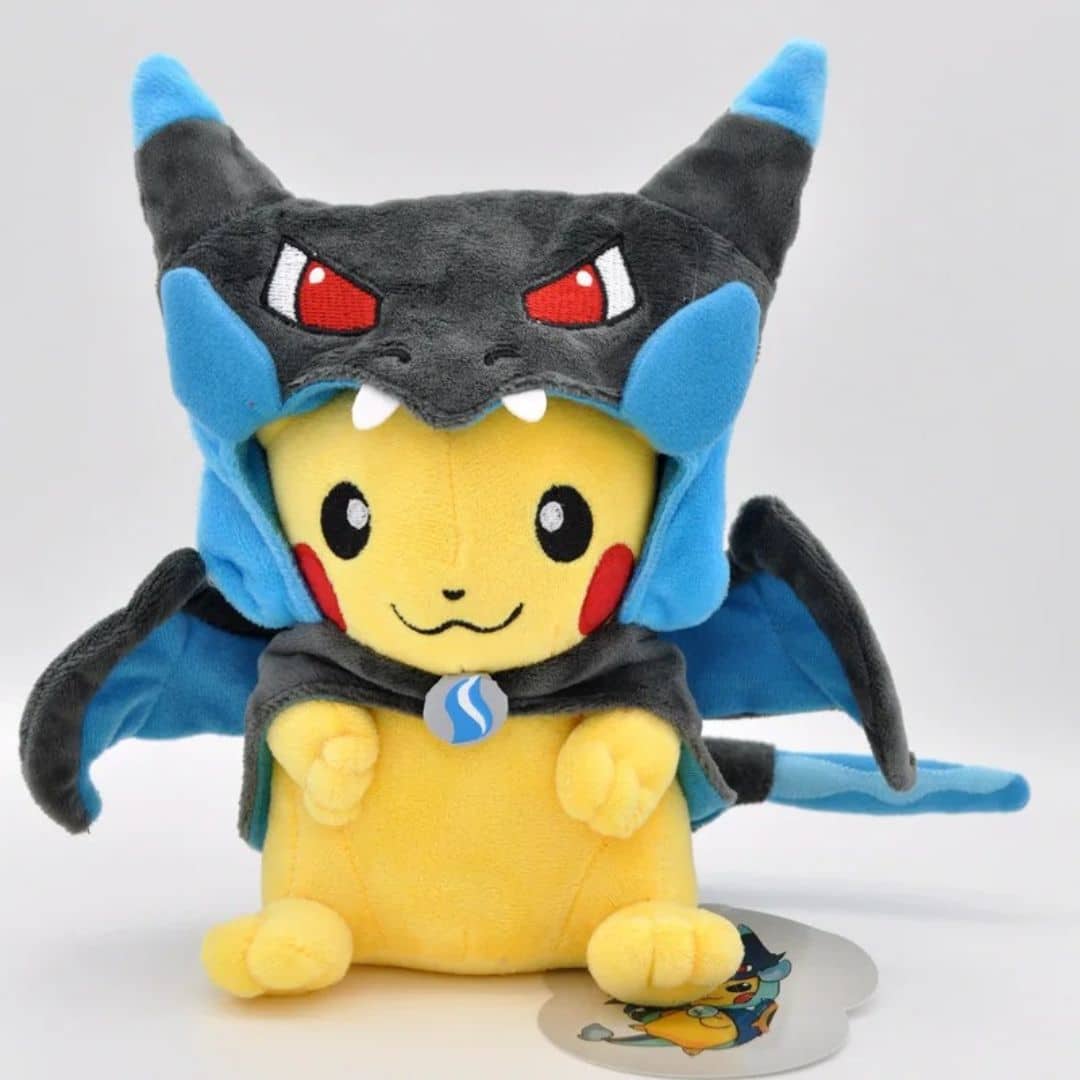 Pokémon Pikachu Plush Toy in a Charizard Costume
