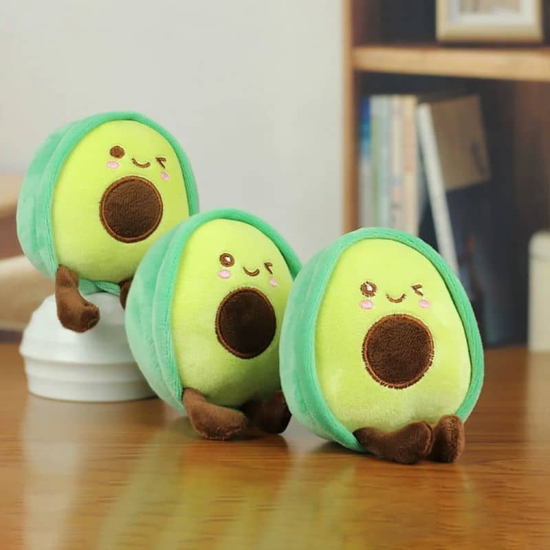 Avocado Plush Toy - Smiling