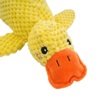 Duck Plush Dog Toy