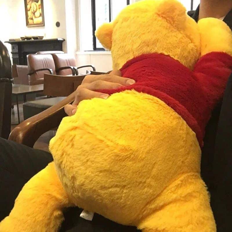 Winnie the Pooh Plush Toy - Lying Down
