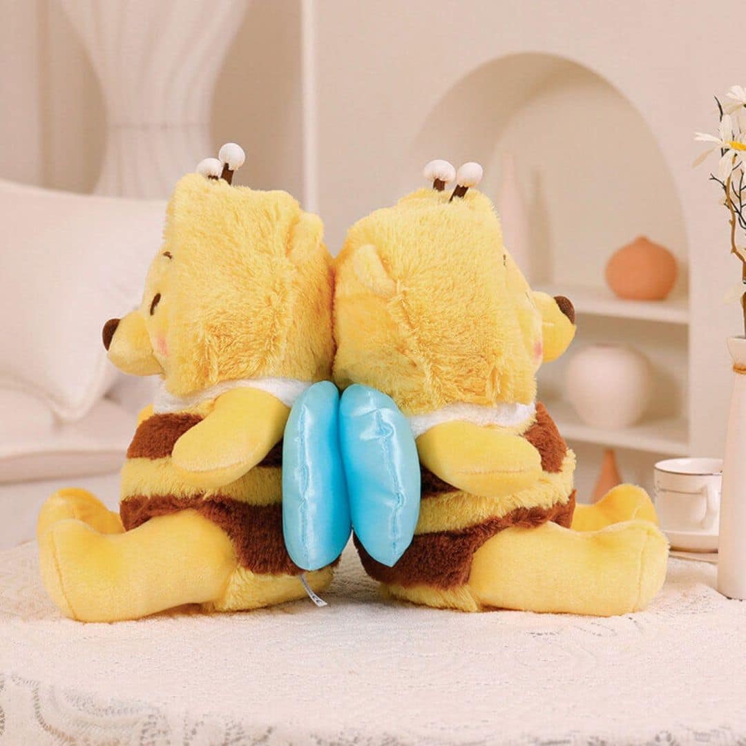 Winnie the Pooh Plush Toy in a Bee Costume