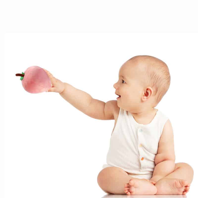 Peach Plush Toy
