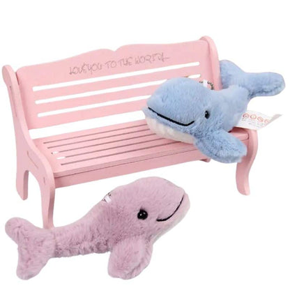 Whale Plush Keychain