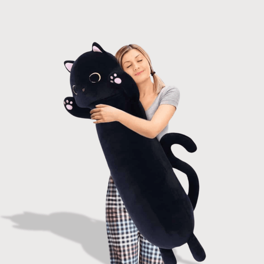 Cat Stuffed Animal - Black