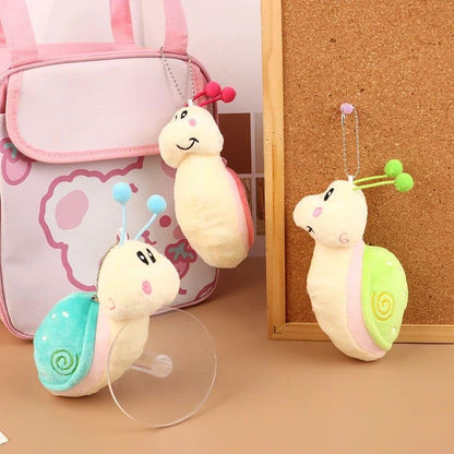 Snail Plush Keychain