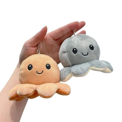 Octopus Plush Keychain