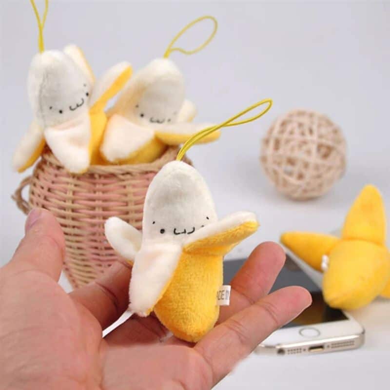 Banana Plush Keychain