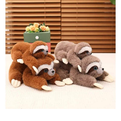 Sloth Stuffed Animal - Lying Down