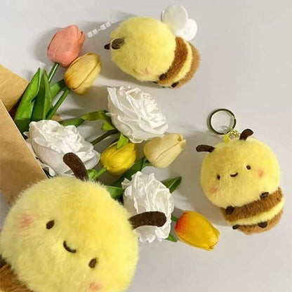 Bee Plush Keychain