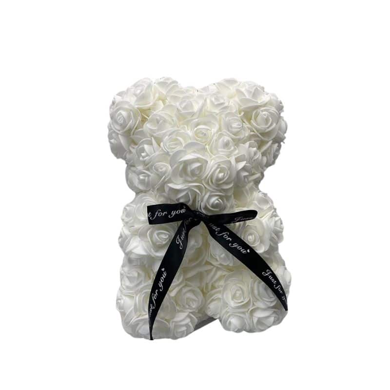 Decorative Rose Bear