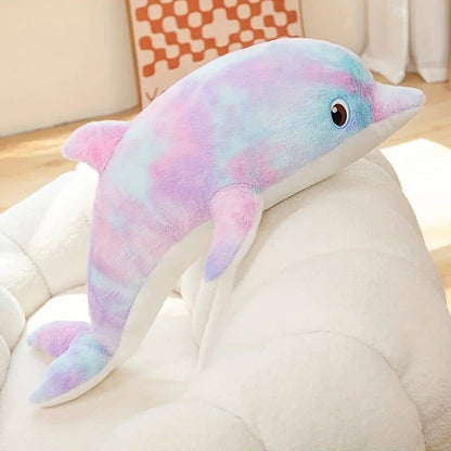Rainbow Dolphin Stuffed Animal