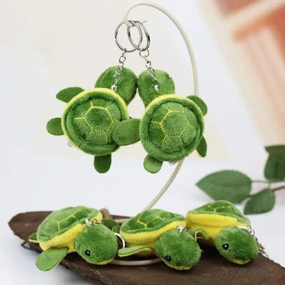 Turtle Plush Keychain