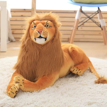 Lion Stuffed Animal - Lying Down