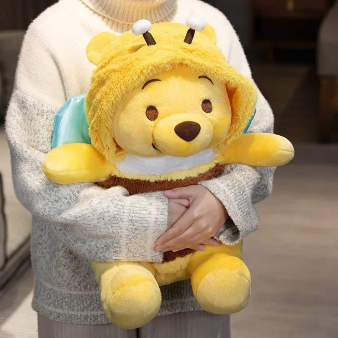 Winnie the Pooh Plush Toy in a Bee Costume