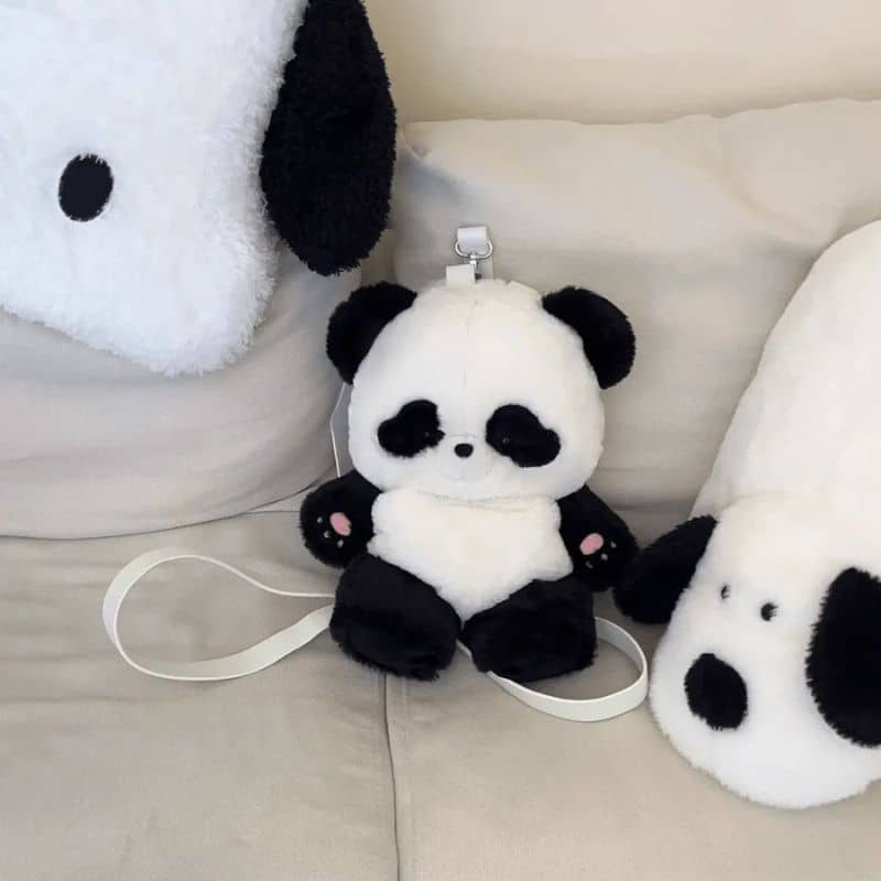 Panda Plush Backpack