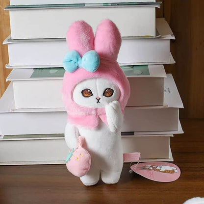 Cat Stuffed Animal in a My Melody Costume
