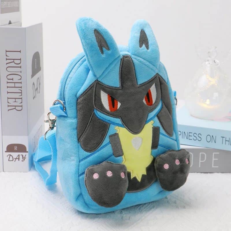 Pokémon Lucario Plush Crossbody Bag