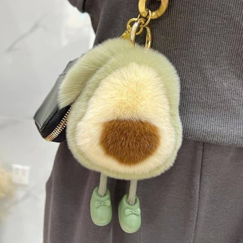 Avocado Plush Keychain