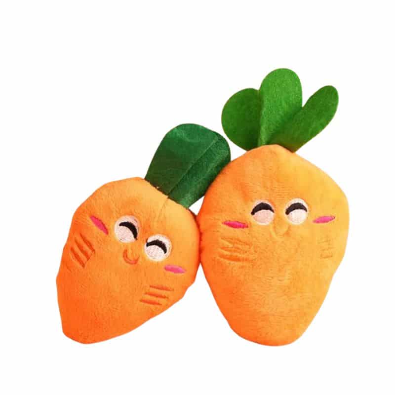Carrot Plush Toy - Smiling