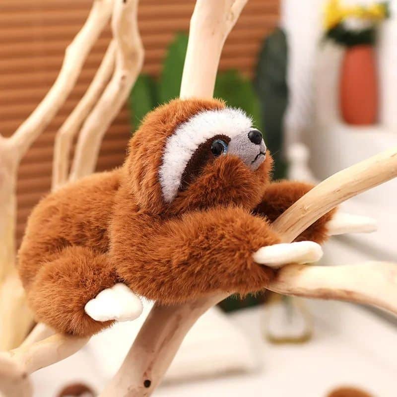 Sloth Stuffed Animal - Lying Down