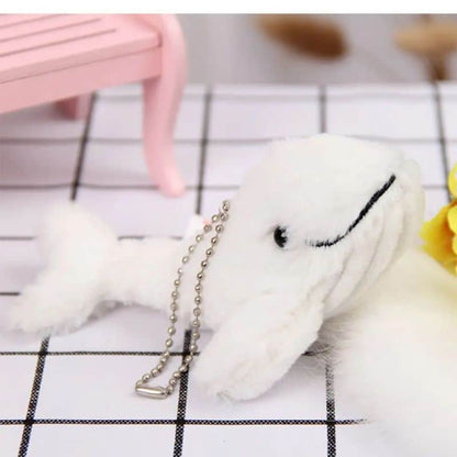 Whale Plush Keychain
