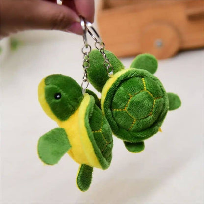 Turtle Plush Keychain