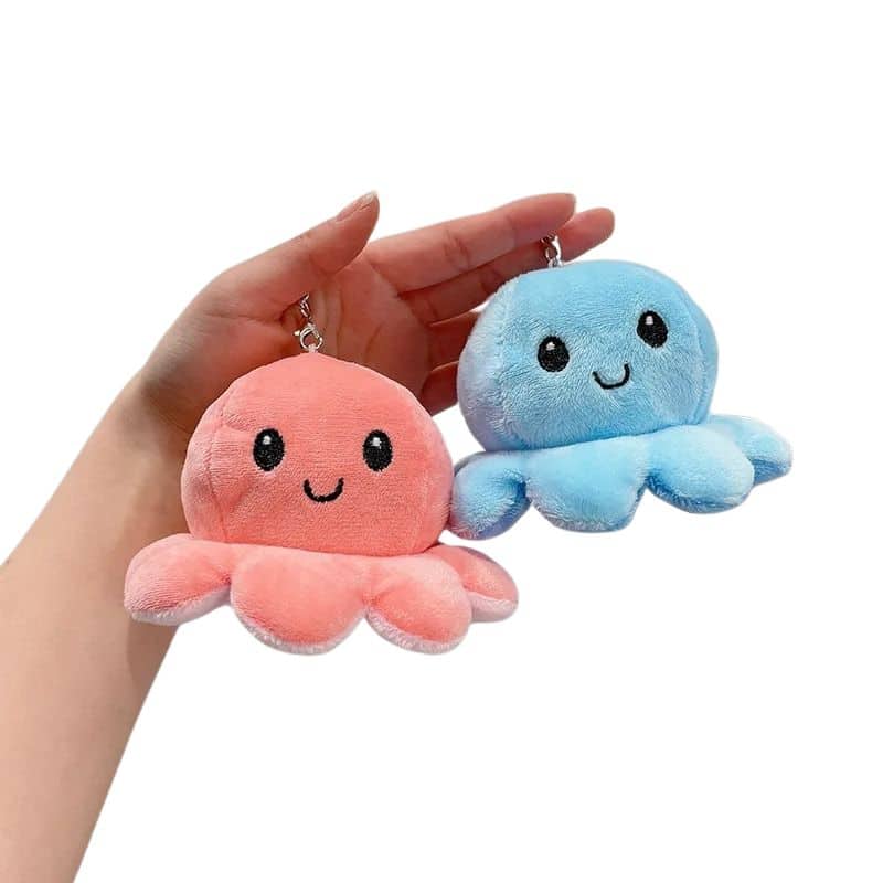Octopus Plush Keychain