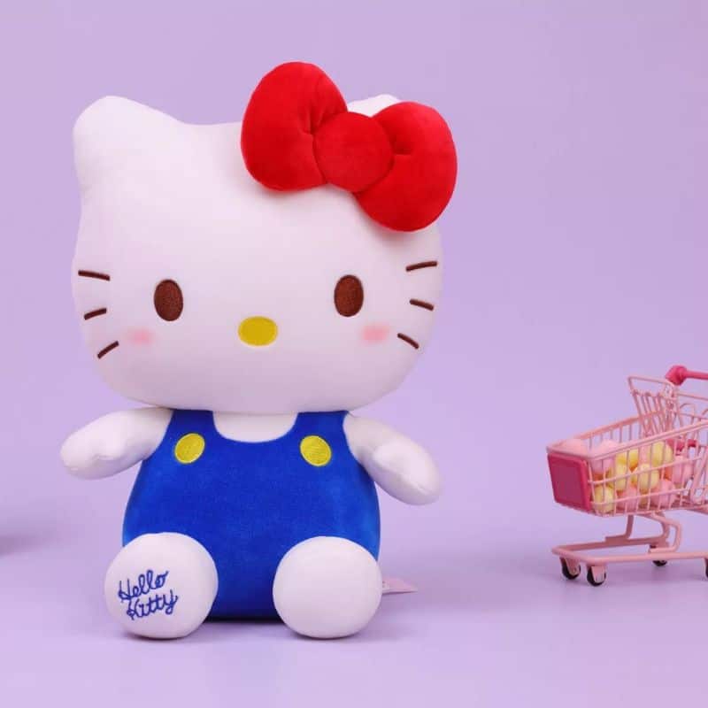 Hello Kitty Plush Toy - Blue