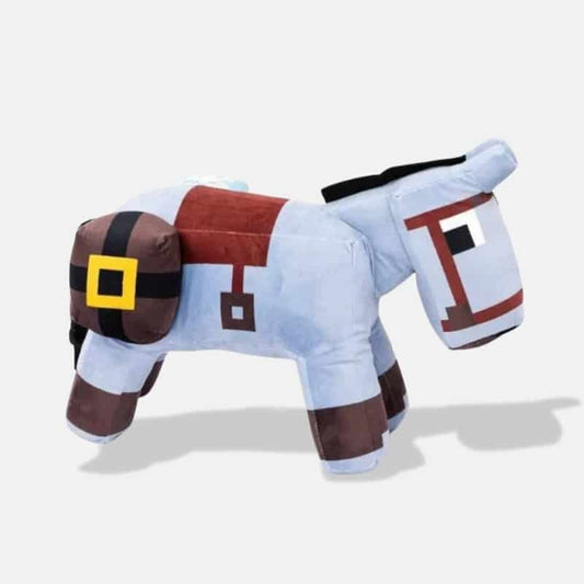 Minecraft Horse Plush Toy - Blue
