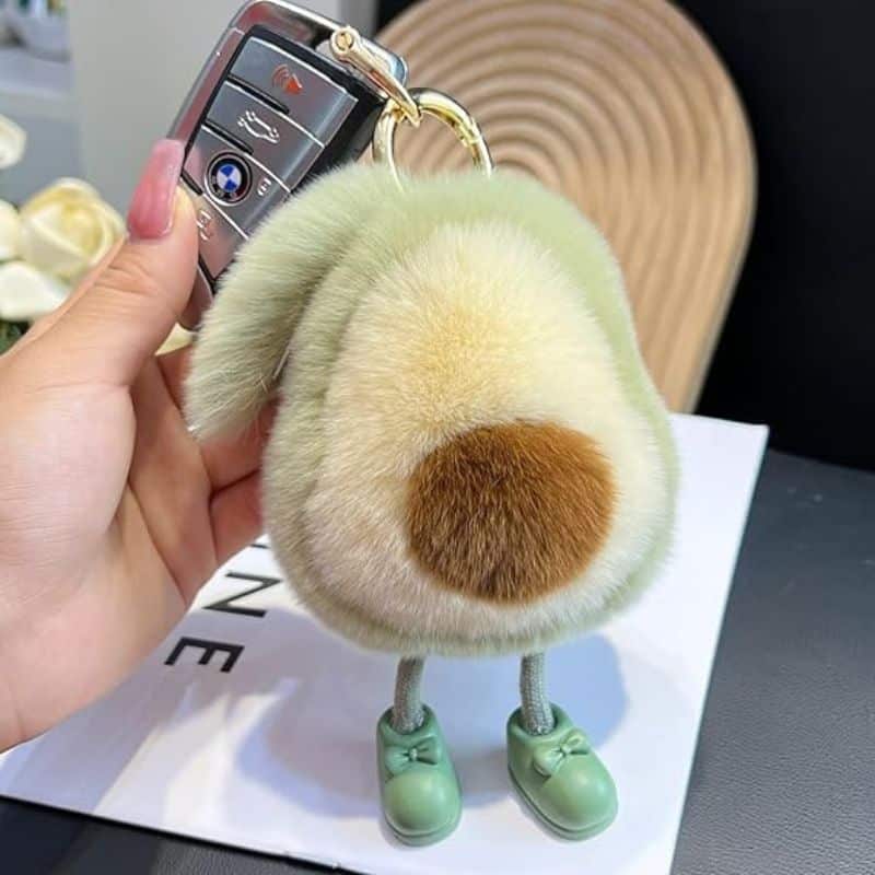 Avocado Plush Keychain
