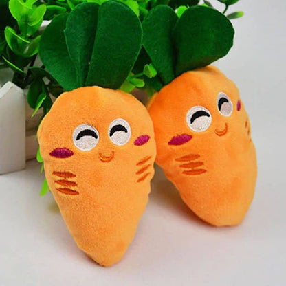 Carrot Plush Toy - Smiling