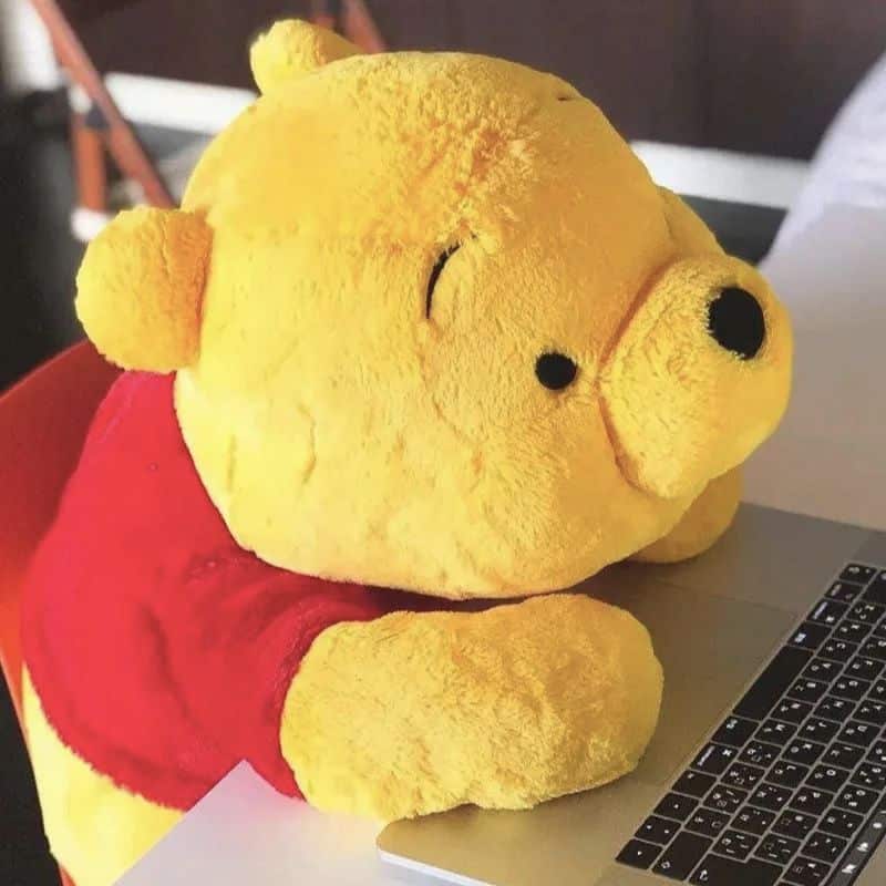 Winnie the Pooh Plush Toy - Lying Down