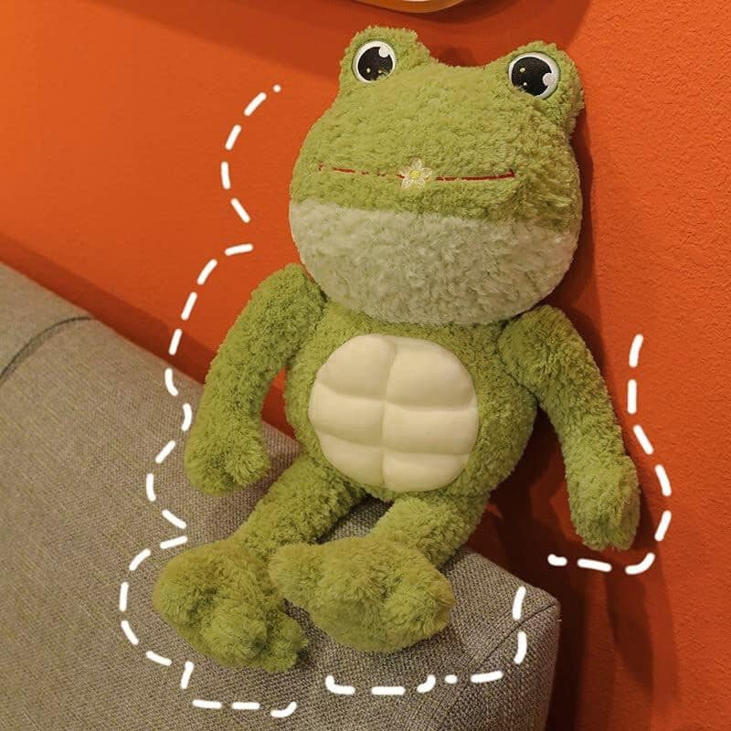 Frog Stuffed Animal - Muscular