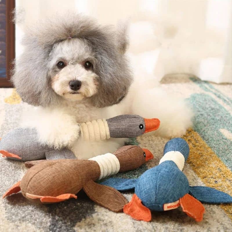 Duck Stuffed Animal - Lying Down