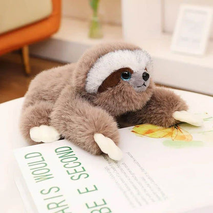 Sloth Stuffed Animal - Lying Down