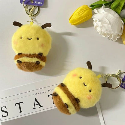 Bee Plush Keychain