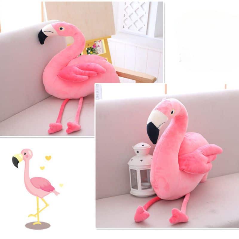 Flamingo Stuffed Animal - Pink