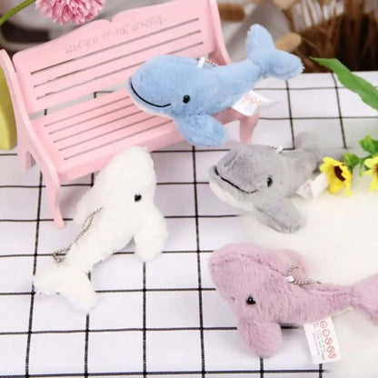 Whale Plush Keychain