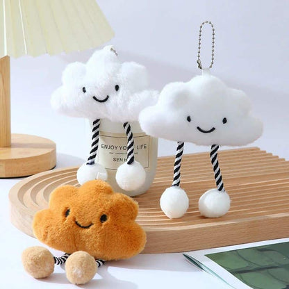 Cloud Plush Keychain