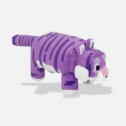 Minecraft Tiger Plush Toy - Purple