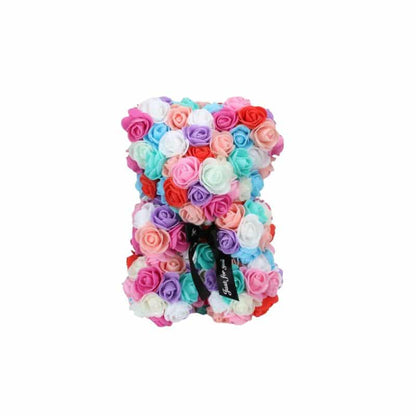 Decorative Rose Bear