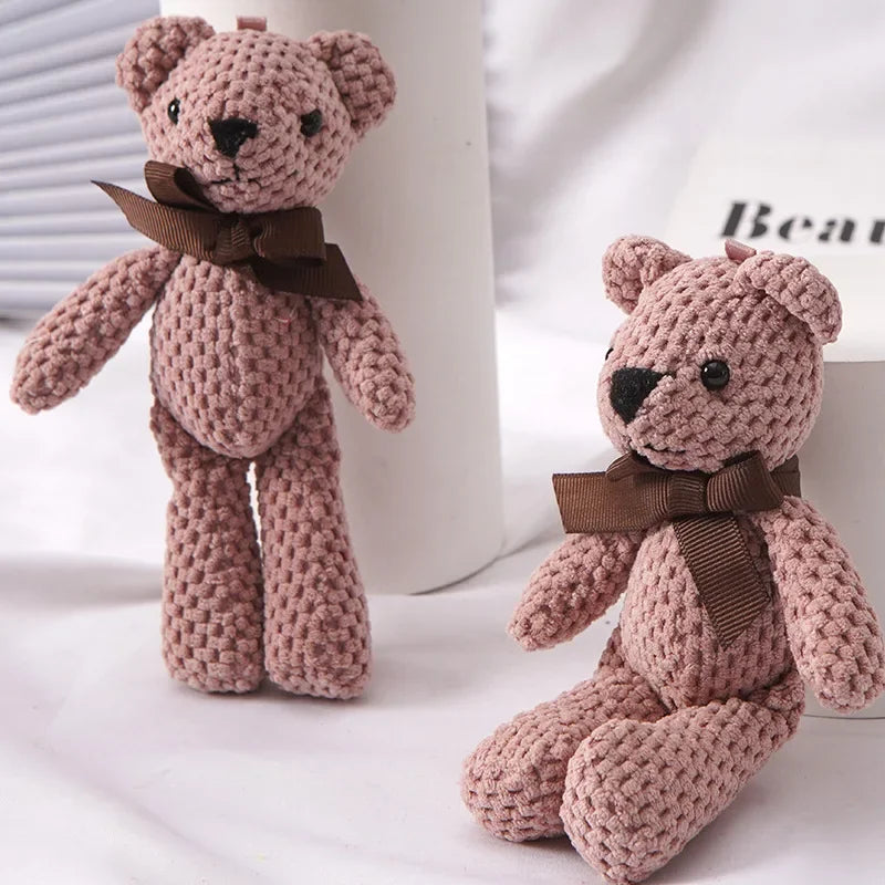 crochet bear plush