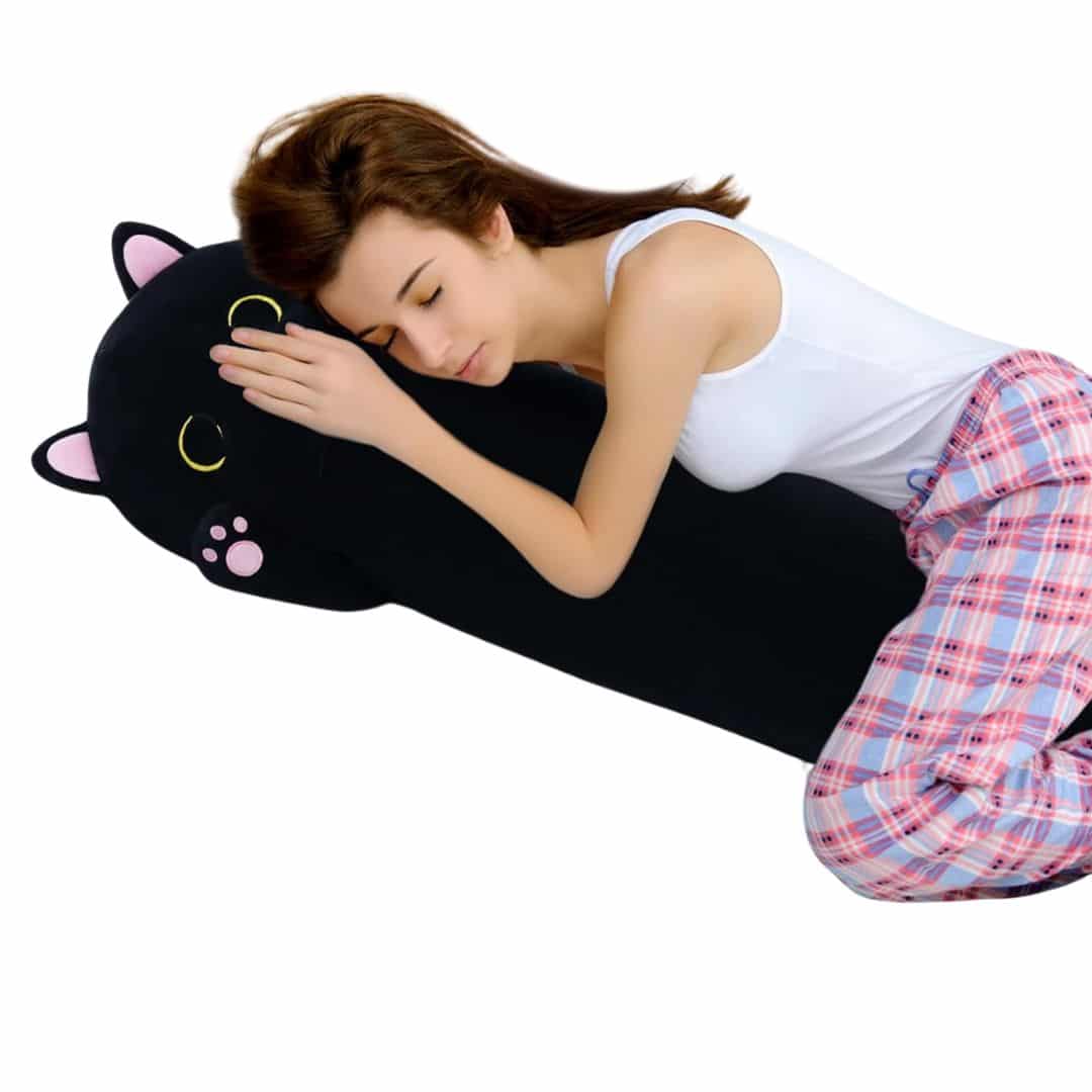 Cat Stuffed Animal - Black